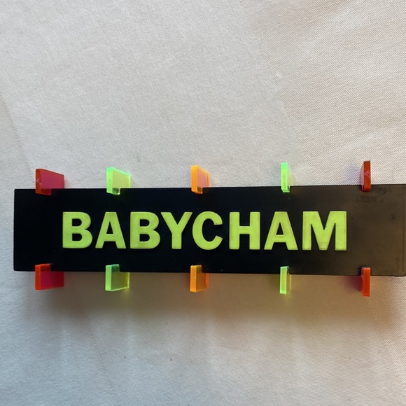 Antique Mini Babycham Bar Sign - Picture 4 of 4